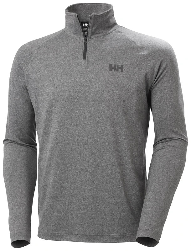 Helly Hansen Men's Verglas 1/2 Zip, Ebony, S
