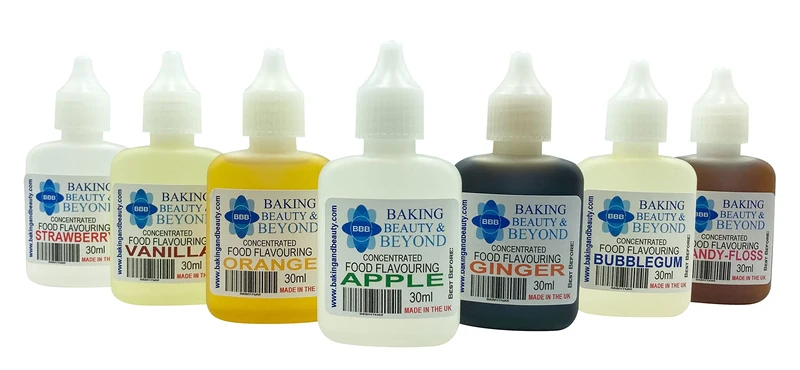 Baking Beauty and Beyond Concentrated Food Flavouring - Strawberries and Cream (30ml)