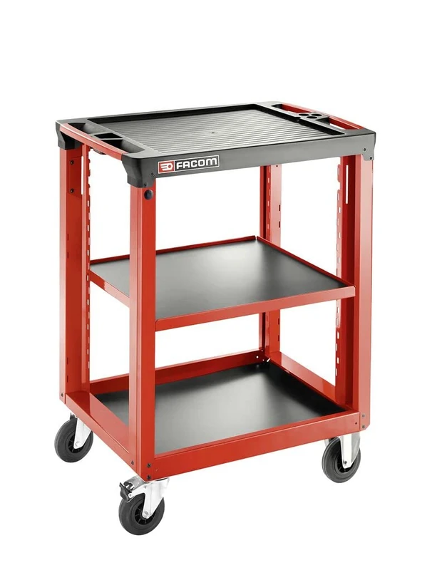 Facom ROLL.UC3SM3 Roll-Up Trolley - 3 Shelves - 3 Modules