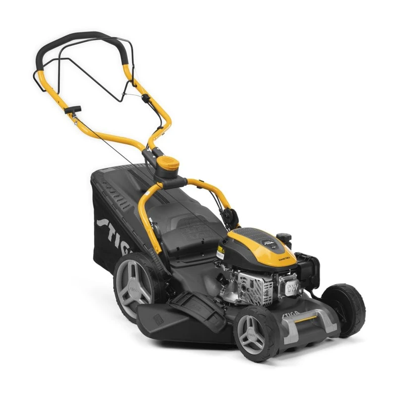 STIGA Combi 748 S Lawn Mower with 139cc Engine - Self-Propelled, Cutting Width 46cm, Grass Catcher 60L