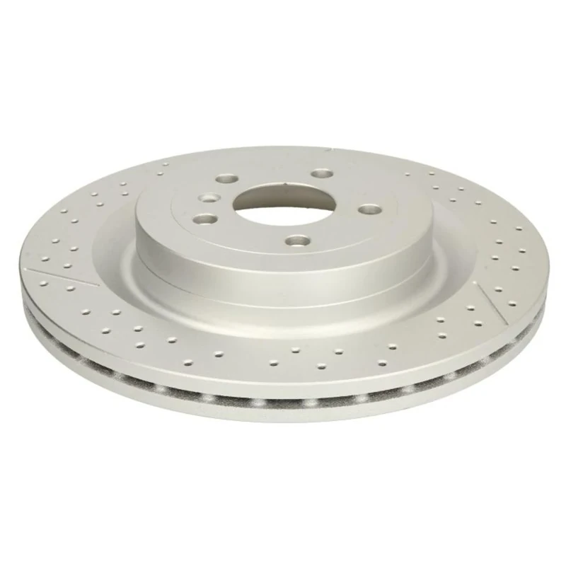Bosch BD2814 Brake Disc - 345 mm Vented High-Carbon Disc - Rear Axle - ECE-R90 Certified - Great Cooling and Noise Suppression, Advanced Corrosion protected - 1 Single Disc