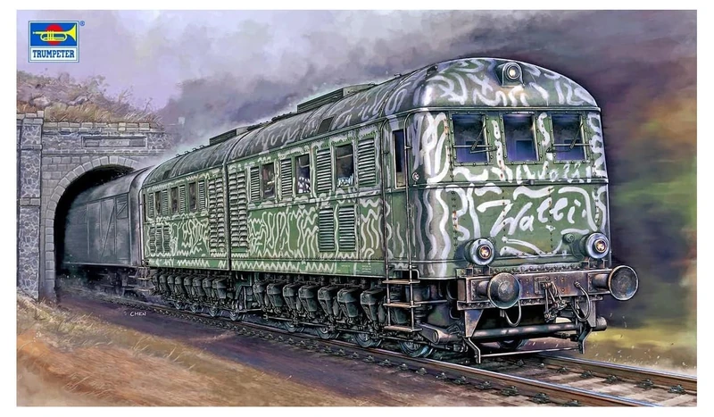 Trumpeter 1:35 - Wehrmachtslokomotive V188