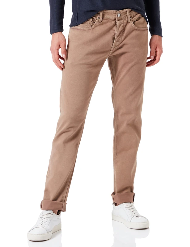 REPLAY Men's Willbi Organic Jeans, 842 Mud, 33 W/30 L