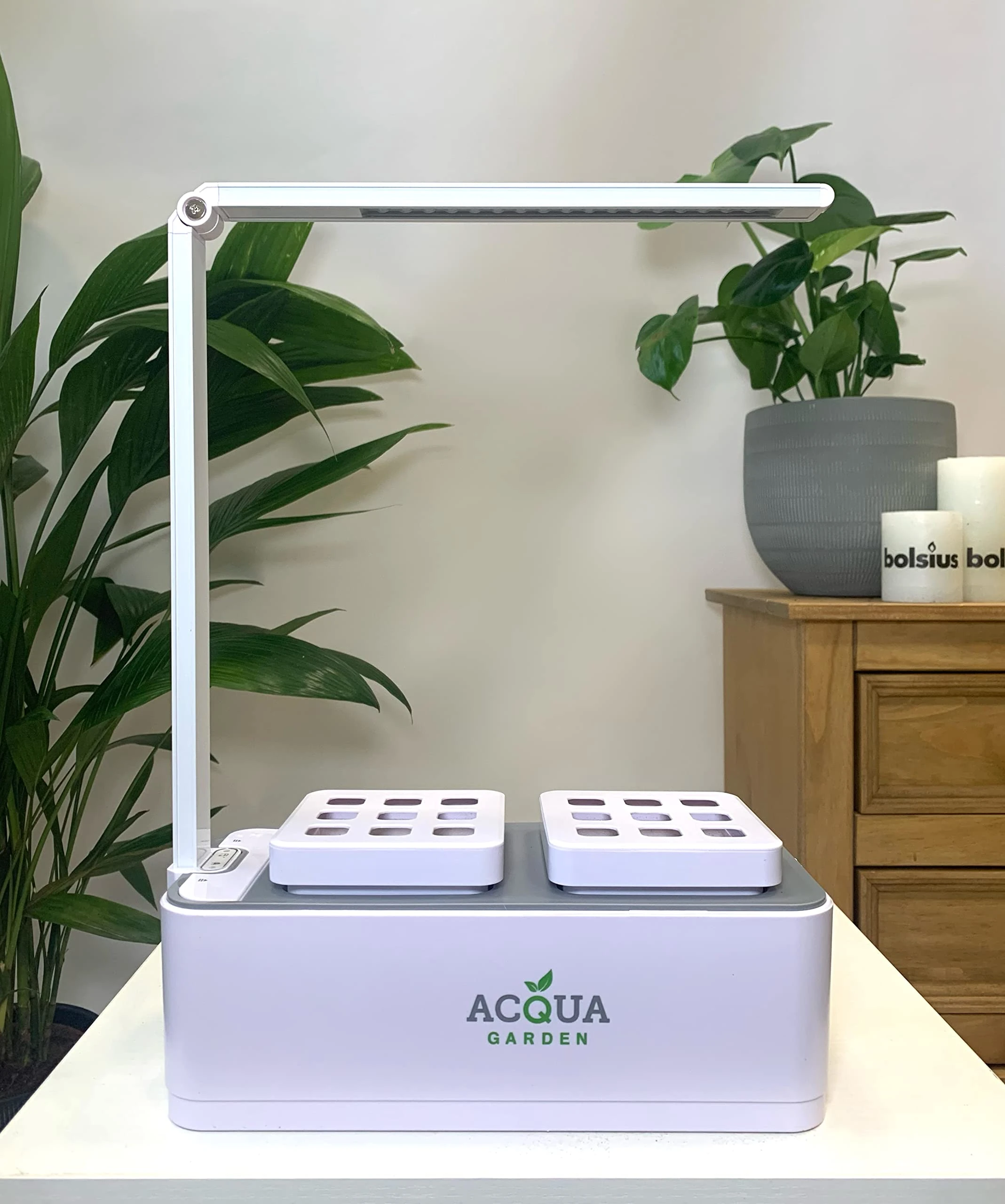 Acqua Smart Garden 1.0 - Countertop Hydroponic Growing System - Complete Grow Your Own Package - Plant Growing System - Indoor Plants - Ideal Gift