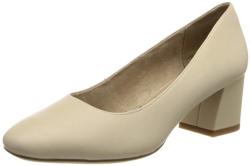 Tamaris Women's 1-1-22409-29 Court Shoes, Beige, 5 UK