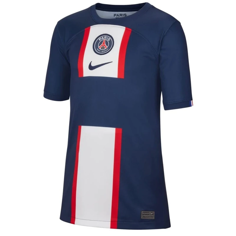 Nike Boy's PSG Df Stad T-Shirt, Midnight Navy/White/Midnight N, XL