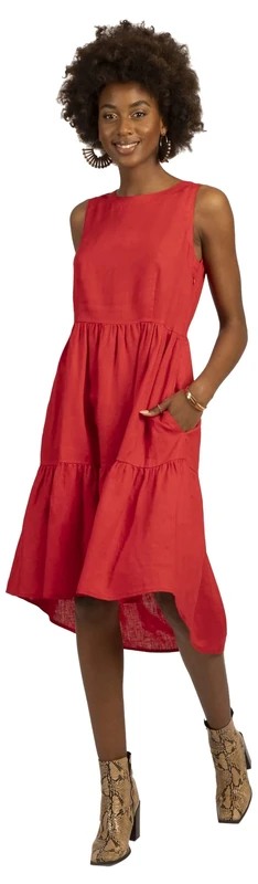 Mint & Mia Women's Dress Benita, red, 10