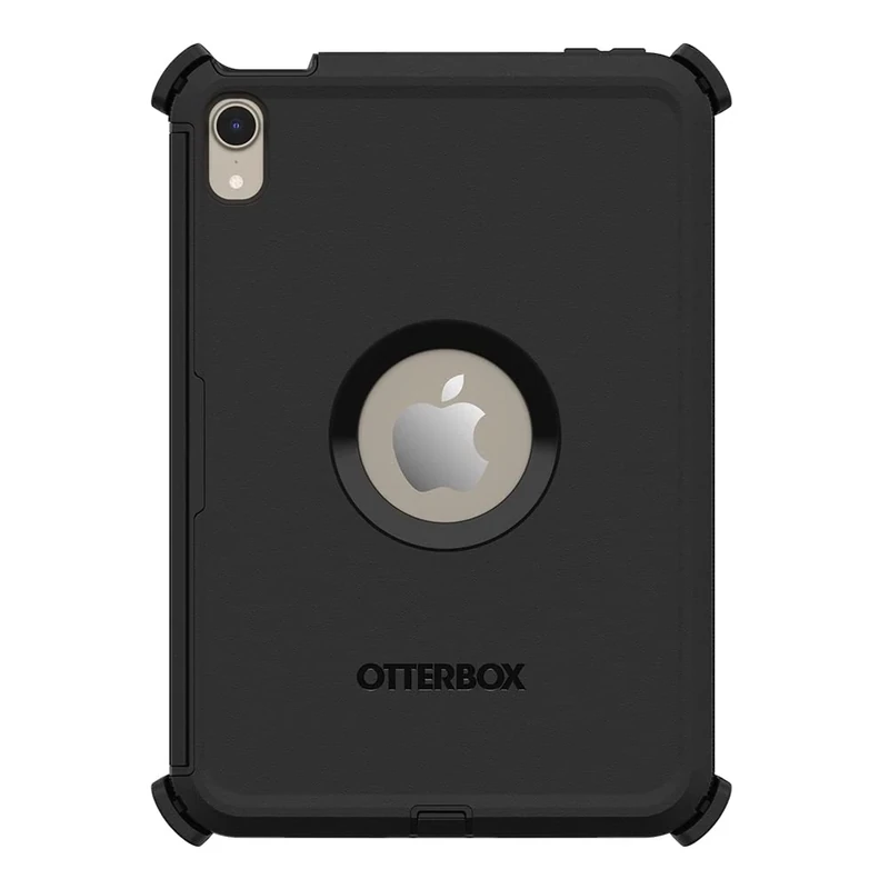 OtterBox Defender Case for iPad Mini 8.3-Inch 7th gen 2024 (A17 Pro) / 6th gen 2021, Shockproof, Ultra-Rugged Protective Case with built in Screen Protector, 2x Tested to Military Standard, Black
