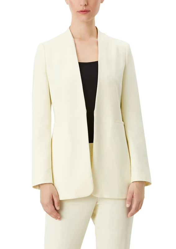 s.Oliver BLACK LABEL Women's 150.10.204.15.152.2116946 Blazer, 1100, UK 34