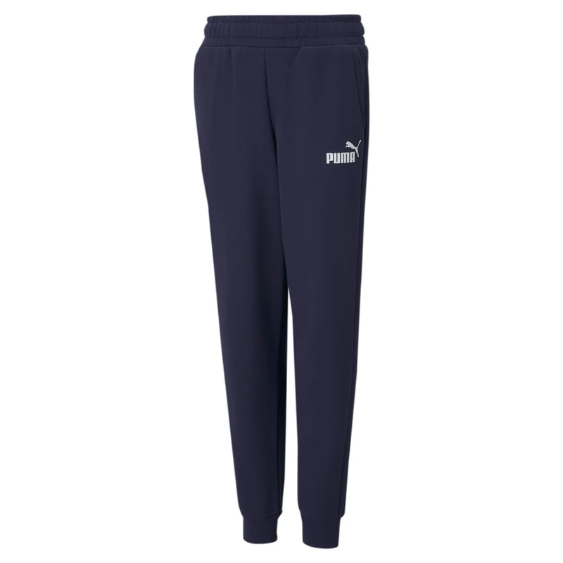 PUMA ESS Logo Pants FL cl B - Regular Fit Track Bottoms for Boys
