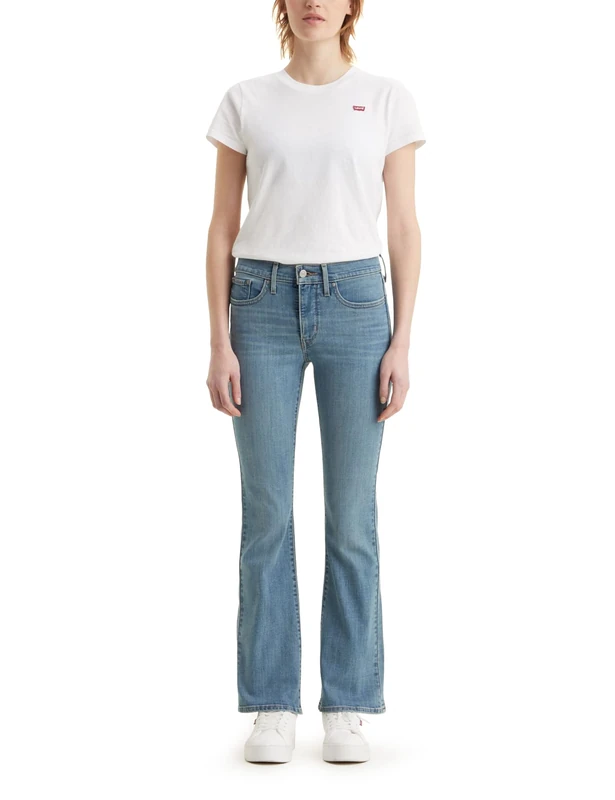 Levi's Women's 315 Shaping Bootcut Jeans, Slate Ideal Clean Hem, 27W / 32L