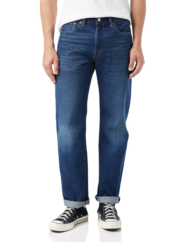 Levi's Men's 501 Original Fit Jeans, Strawberry 23, 28W / 32L