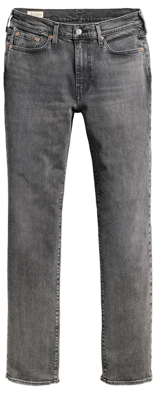 Levi's Men's 514 Straight Fit Jeans, Dark Gray Worn in, 32W / 34L