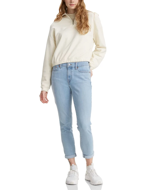 Levi's Women's Mid Rise Boyfriend Jeans Mid Rise Boyfriend Slate Era (0) 25