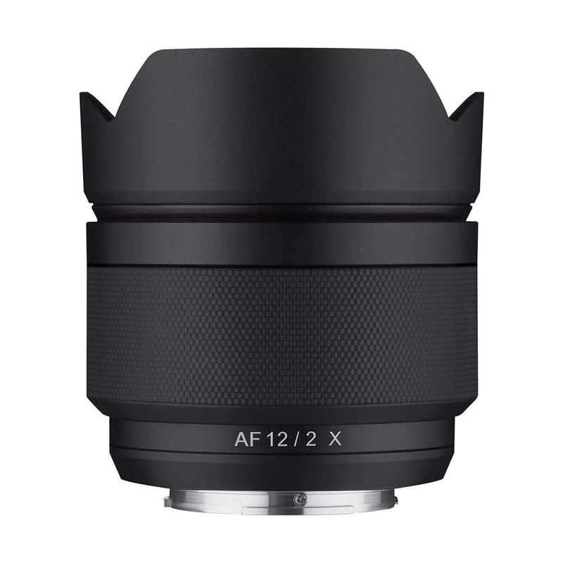 Samyang AF 12mm f/2.0 Auto Focus APS-C Compact Ultra Wide Angle Lens for Fujifilm X (SYIO12AF-FX),Black