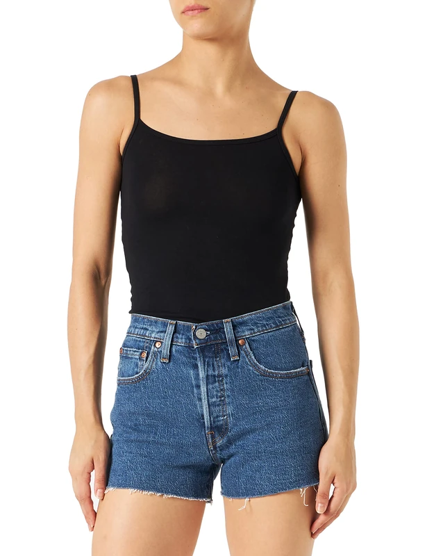 Levi's Women's 501 Original Short Salsa Halfway Jeans, 501 Original Salsa Halfway Short, 30W