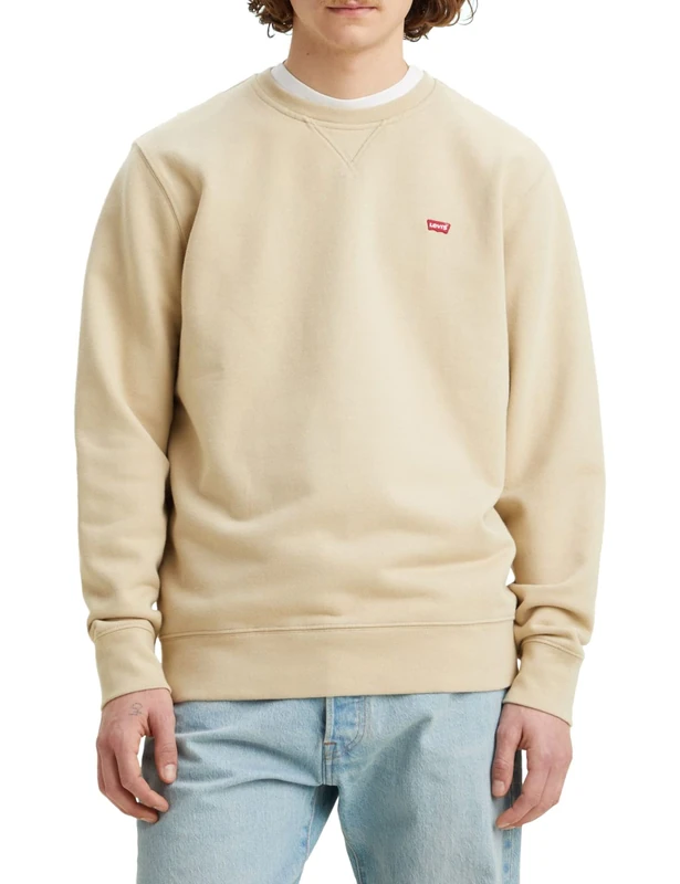 Levi's Men's Crew Sweatshirt Fields Of Rye S