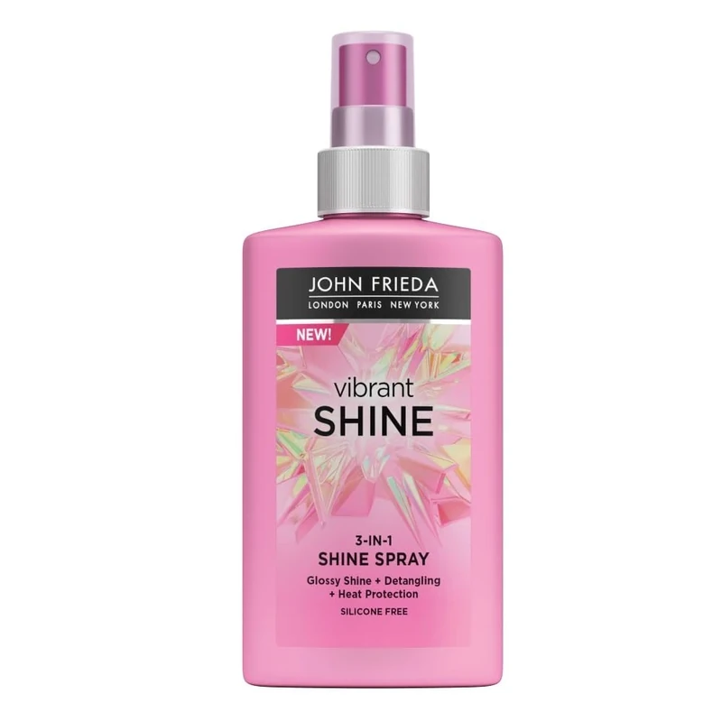 John Frieda Vibrant Shine 3-in-1 Heat Protection Spray 150ml