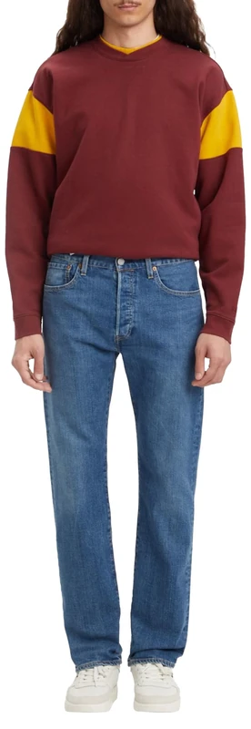 Levi's Men's 501 Original Fit Jeans, Best of Love Adv, 29W / 32L
