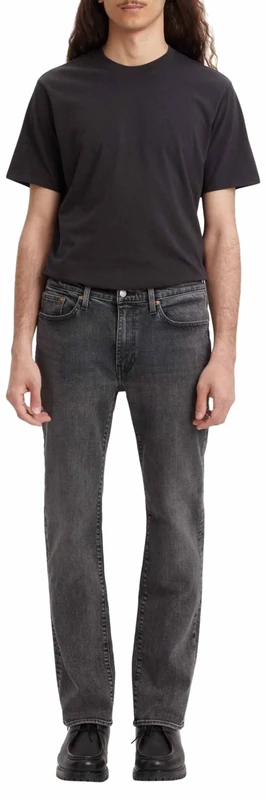 Levi's Men's 514 Straight Fit Jeans, Dark Gray Worn in, 30W / 32L