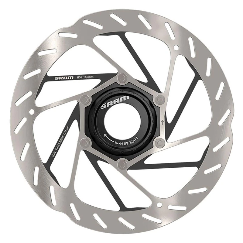 SRAM disco freno HS2 180mm centerlock arrotondato