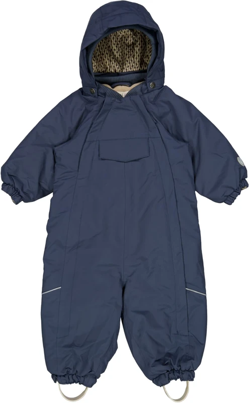 Wheat Baby Snow Ski Suit Overalls Adi Tech Snowsuit, Sea Storm, 74/9m - Image 1