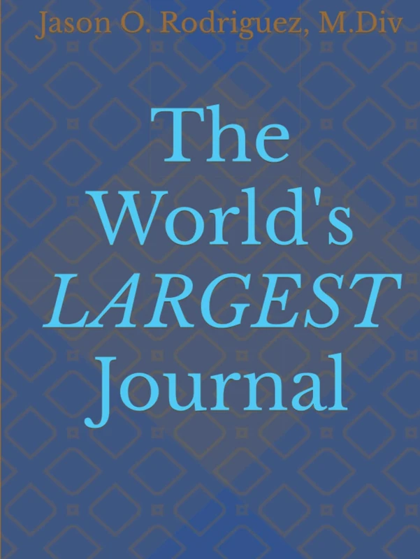 The World's LARGEST Journal - Religion and Spirituality Book