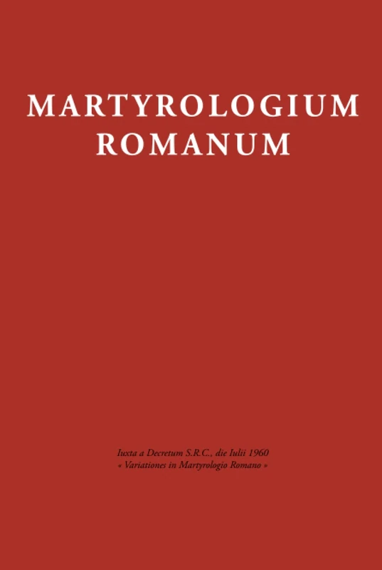 Martyrologium Romanum