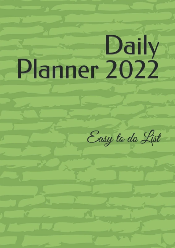 Mr JD Success Daily Planner 2022 with 365 Days & task (Easy to do List daily planner): Easy to do List