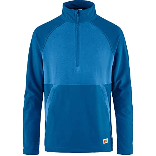 Fjallraven 87055-538-525 Vardag Lite Fleece M/Vardag Lite Fleece M Sweatshirt Men's Alpine Blue-UN Blue Size L