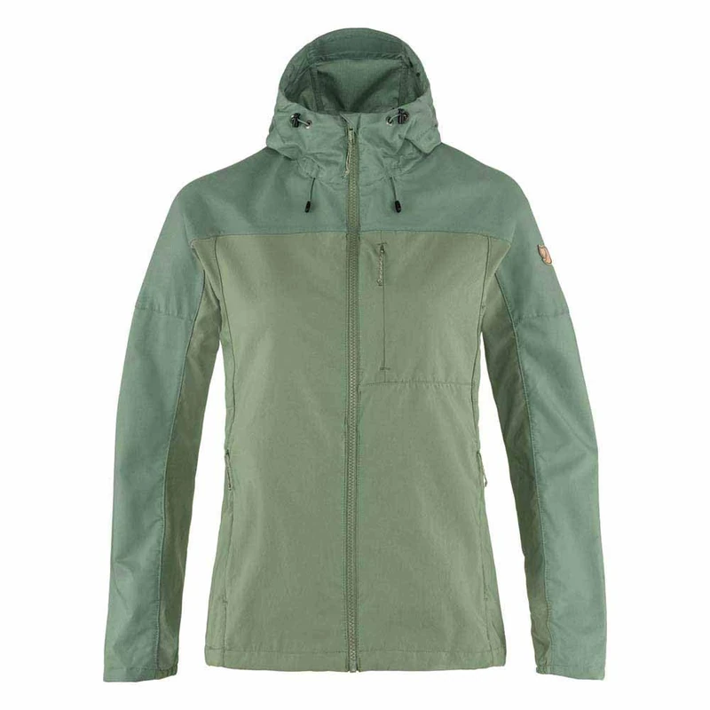 Fjallraven 89826-613-614 Abisko Midsummer Jacket W Jacket Women's Jade Green-Patina Green Size S