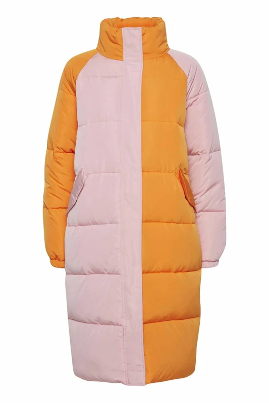 ICHI IHFRIZTA JA Vêtements d'extérieur Femme, Orange (161164/Orange Pepper), L