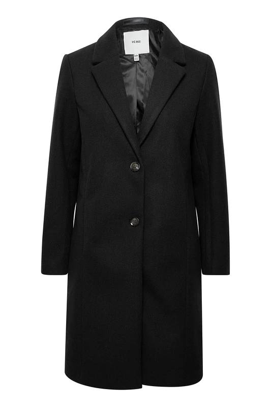 ICHI Women's Ihjannet Ja4 Outerwear, 194008/Black, 36