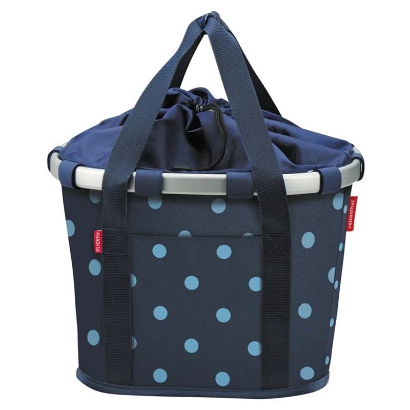 Asista Unisex - Adult KlickFix Bag, Mixed Dots Blue, 35 x 28 x 26 cm