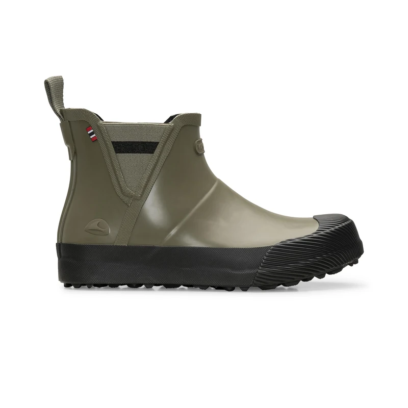 Viking Ekeberg Rain Boot Unisex, Olive Black, 12 UK Narrow
