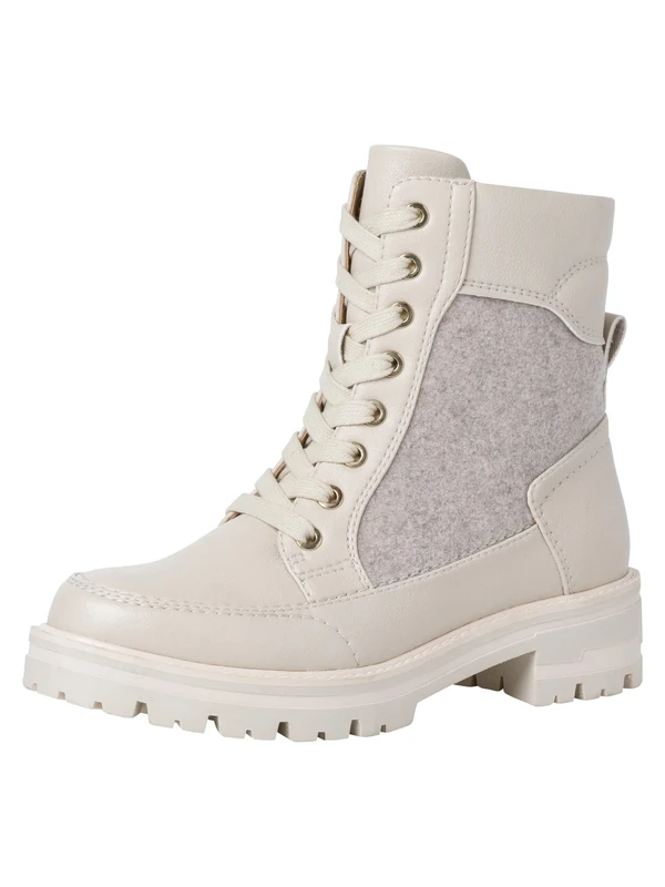 Jana Women's 8-8-25277-29-419 Ankle Boot, Beige Felt, 5.5 UK