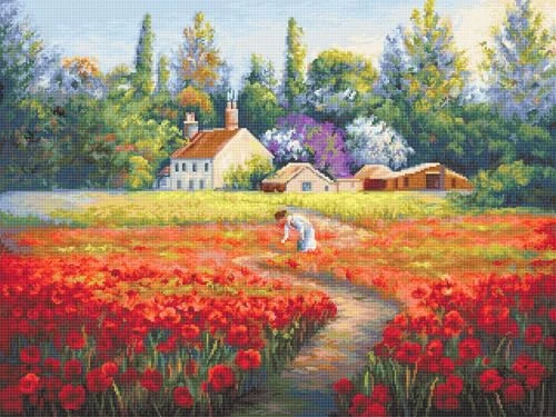 Luca-S Tapestry Set Unforgettable Counted Pattern 32 x 24 cm