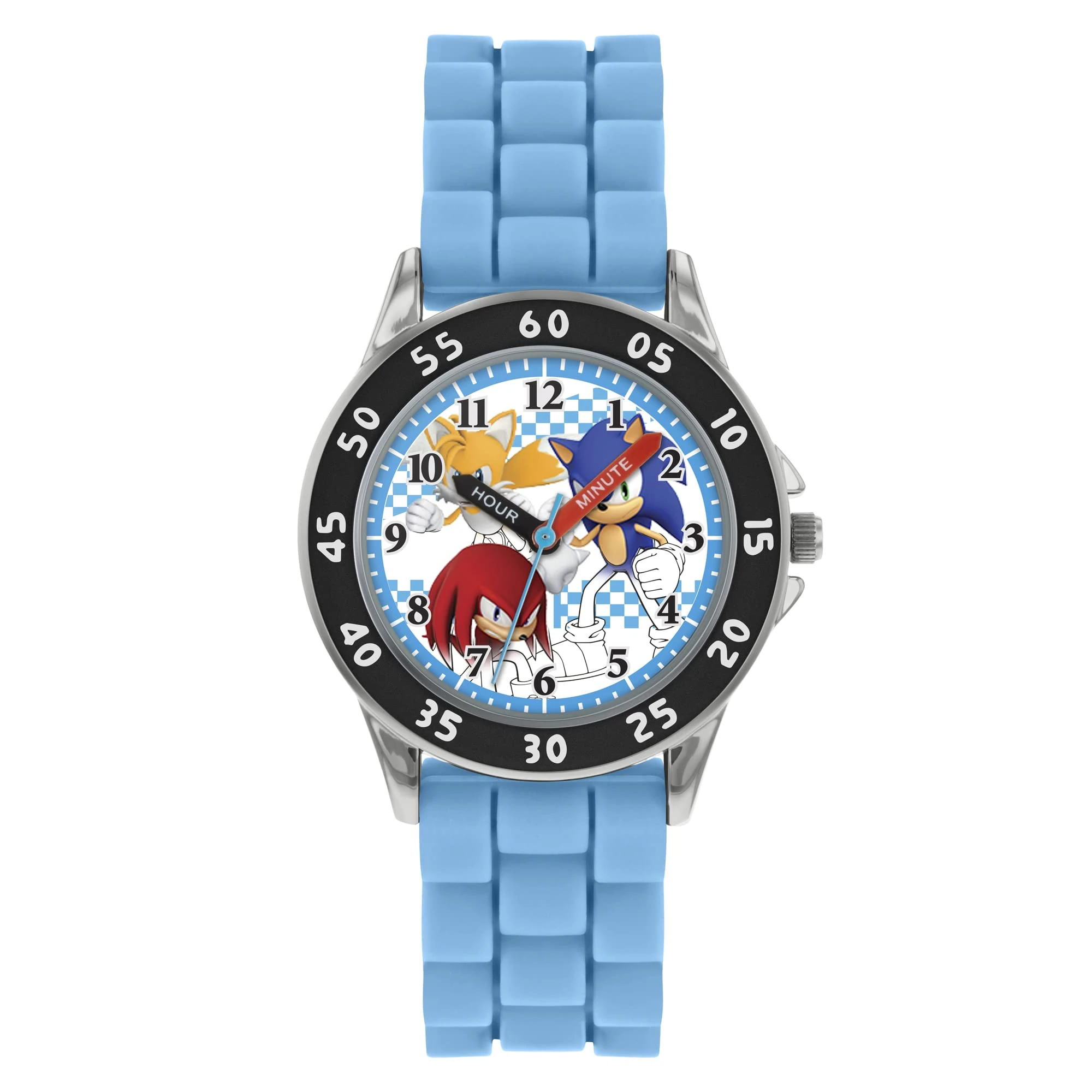 Sonic Sega The Hedgehog Blue Time Teacher Watch SNC9038