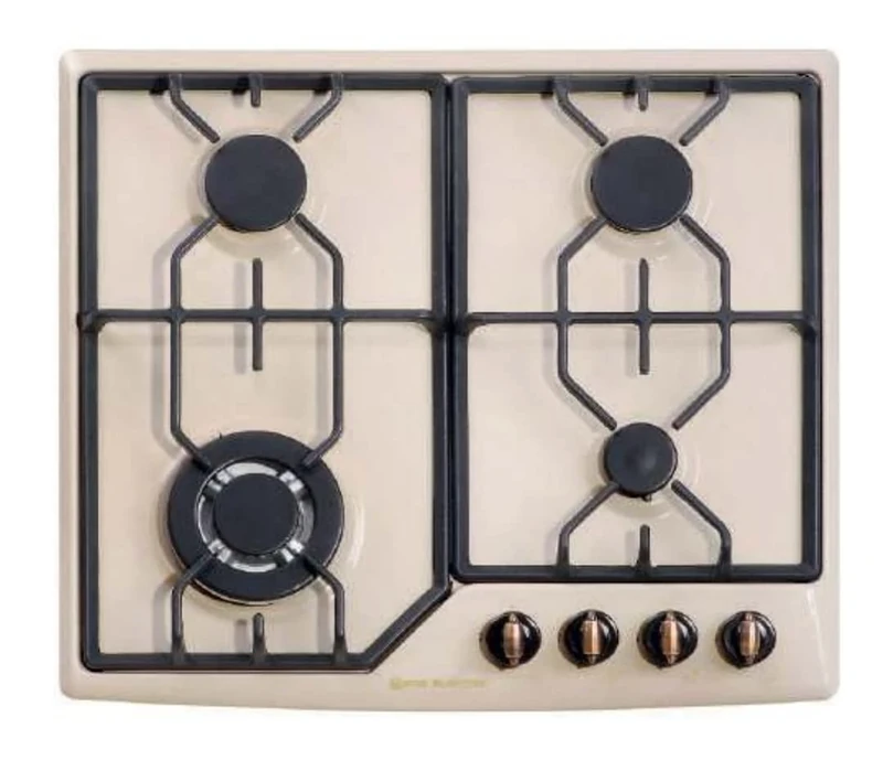 Rustic Style Gas Hob EMH46RC Cream