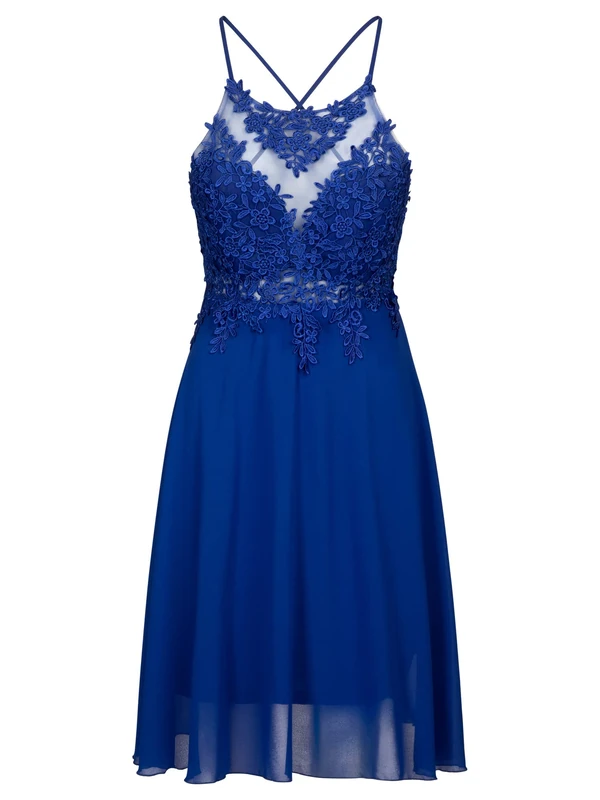 ApartFashion Women's Dress, Royal, 8