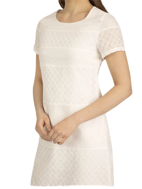 ApartFashion Women's Dress, White, 10