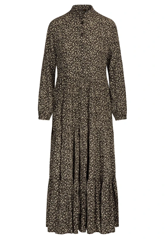 ApartFashion Women's Dress, Black-White, 10