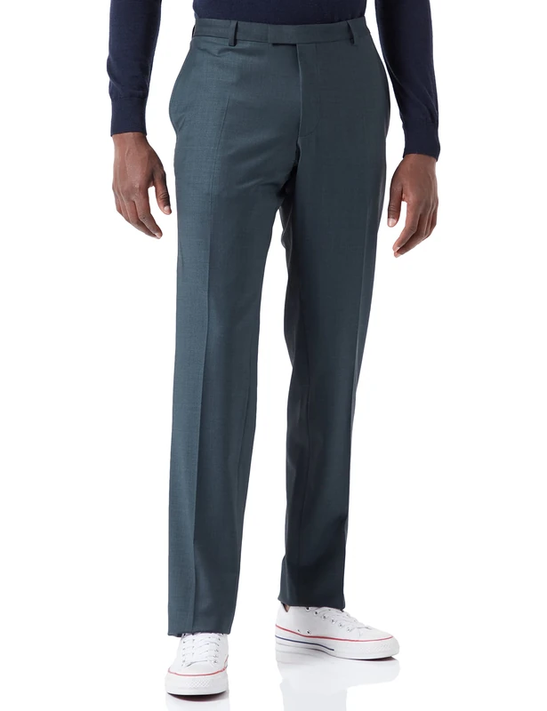 Daniel Hechter Men's Trousers Nos Xten SF Suit Pants, Green, W48