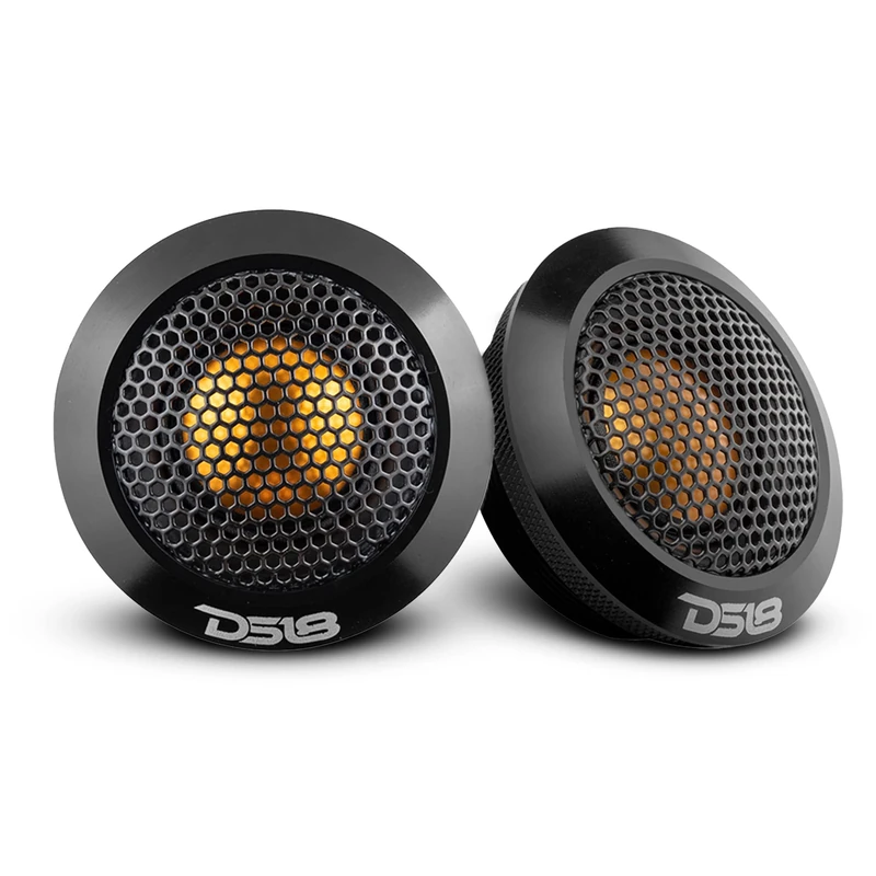 DS18 DTX 2.25" Titanium Tweeter with Aluminium Housing Sound Quality 60W 4 Ohm Neodymium Magnet (2 Speakers)