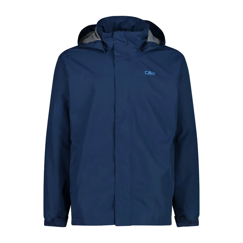 CMP - Man Jacket Snaps Hood, Marine, 60
