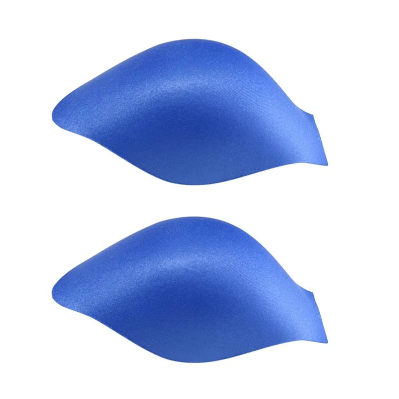 Amosfun Mens Swimsuits Bulge Enhancer 2pcs Men Enlarge Front Pouch Pad 3D Bulge Enhancing Underwear Cup Sponge Pad Swimwear ded Swim Brief Coasters Blue Pouch Underware