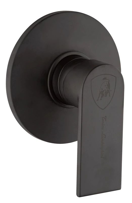 Paini 443V690TCG35A9TL Lagoon 690BLACK/BLACK-ORANGE Built-in Shower, Black/Black/Orange - Image 1