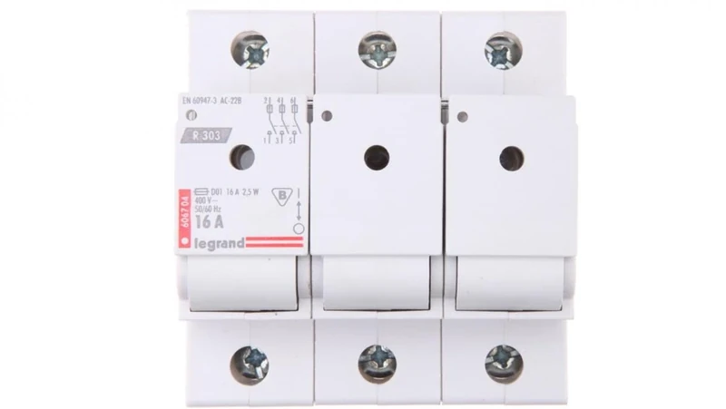 Fuse Switch 3P 16A D01 R303 606704 legrand 3245066067049