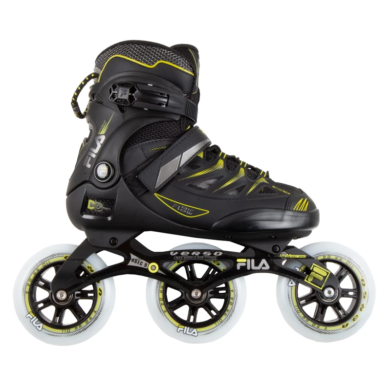 FILA SKATES 010621050 GHIBLI VERSO Inline skate Unisex BLACK/LIME Size EU 40.5