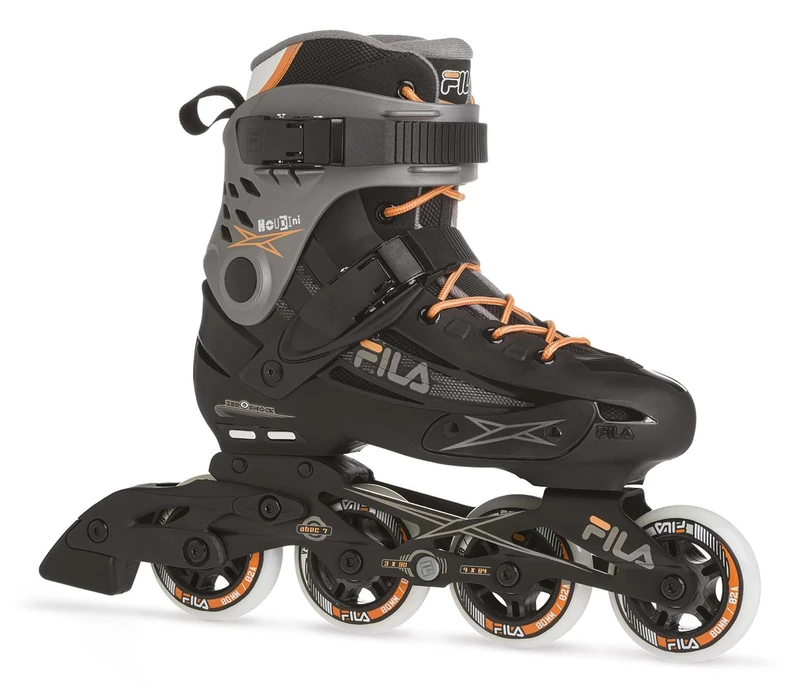 FILA SKATES 010621085 MADAME HOUDINI Inline skate Women's BLK/GRY/SALMON Size 6.5